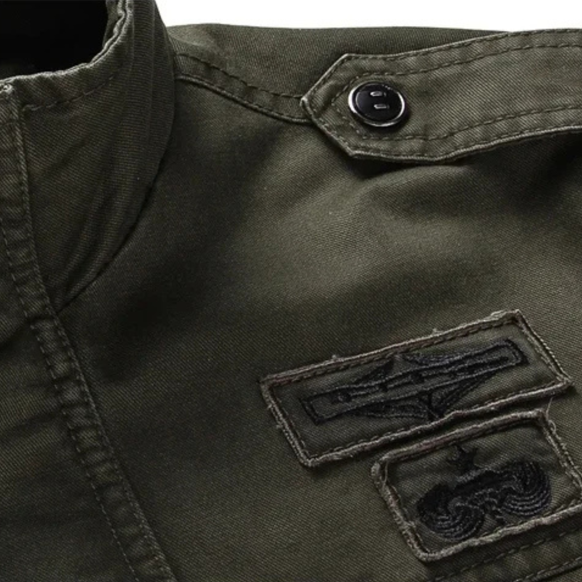 VogeLuxe | Militär-Utility-Jacke für Herren 3
