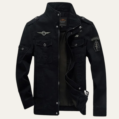 VogeLuxe | Militär-Utility-Jacke für Herren 6