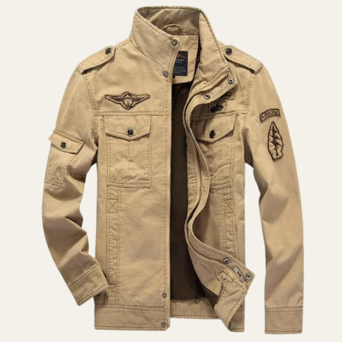 VogeLuxe | Militär-Utility-Jacke für Herren 7