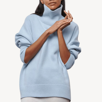VogeLuxe | Oversize-Rollkragenpullover für Damen 3