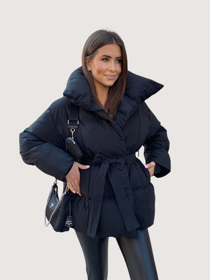 VogeLuxe | Oversized Damen-Wickel-Steppjacke 1