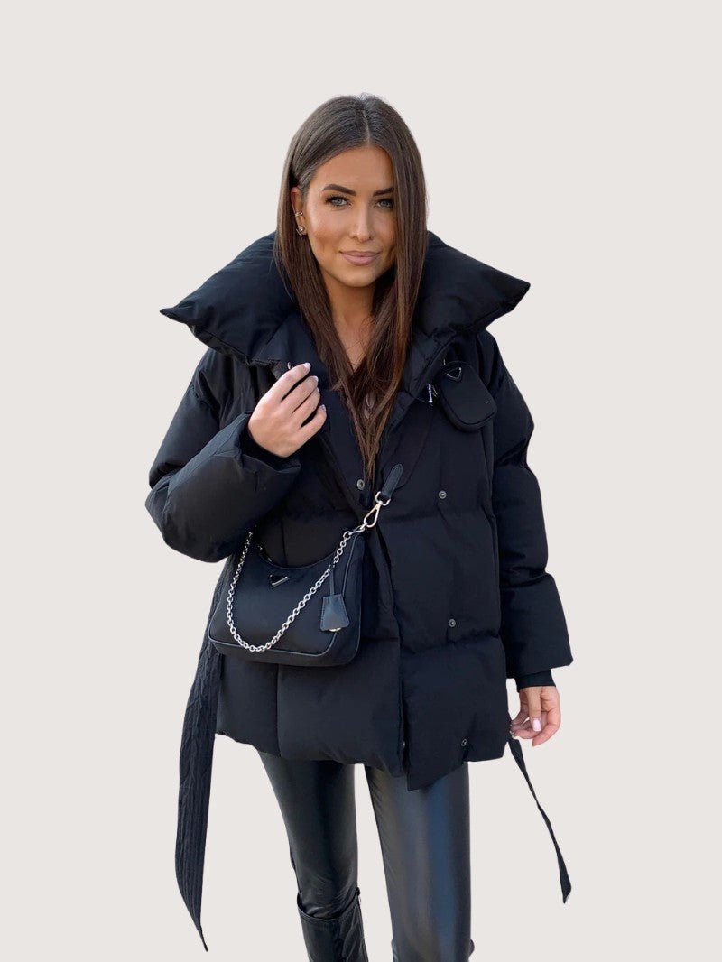 VogeLuxe | Oversized Damen-Wickel-Steppjacke 2