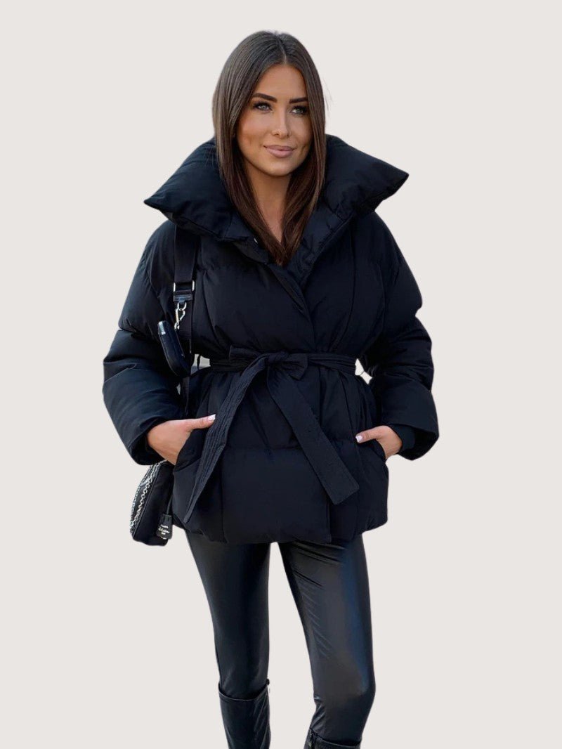 VogeLuxe | Oversized Damen-Wickel-Steppjacke 4
