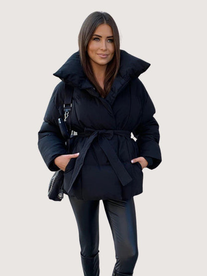 VogeLuxe | Oversized Damen-Wickel-Steppjacke 4