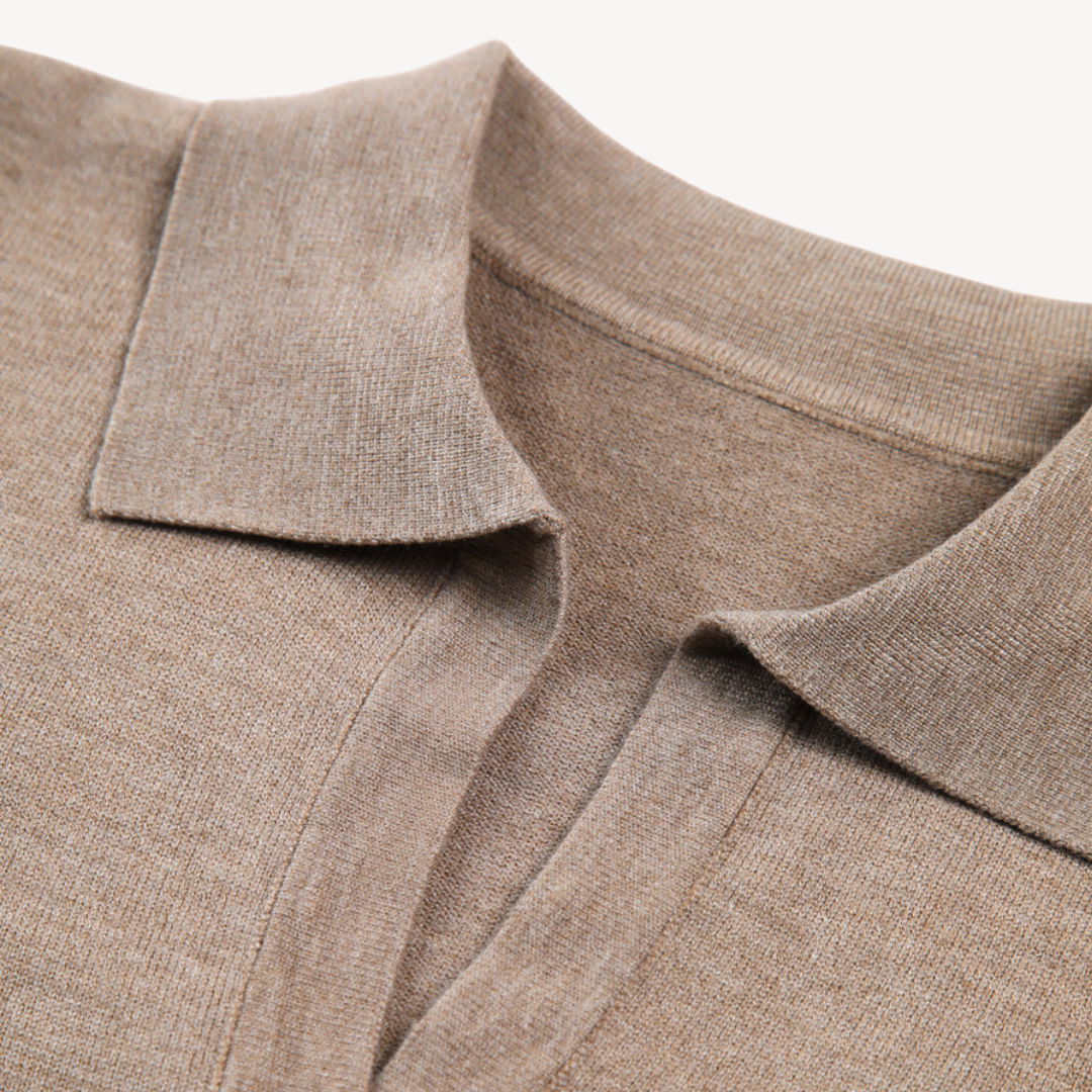 VogeLuxe | Polopullover mit V-Ausschnitt für Damen 5