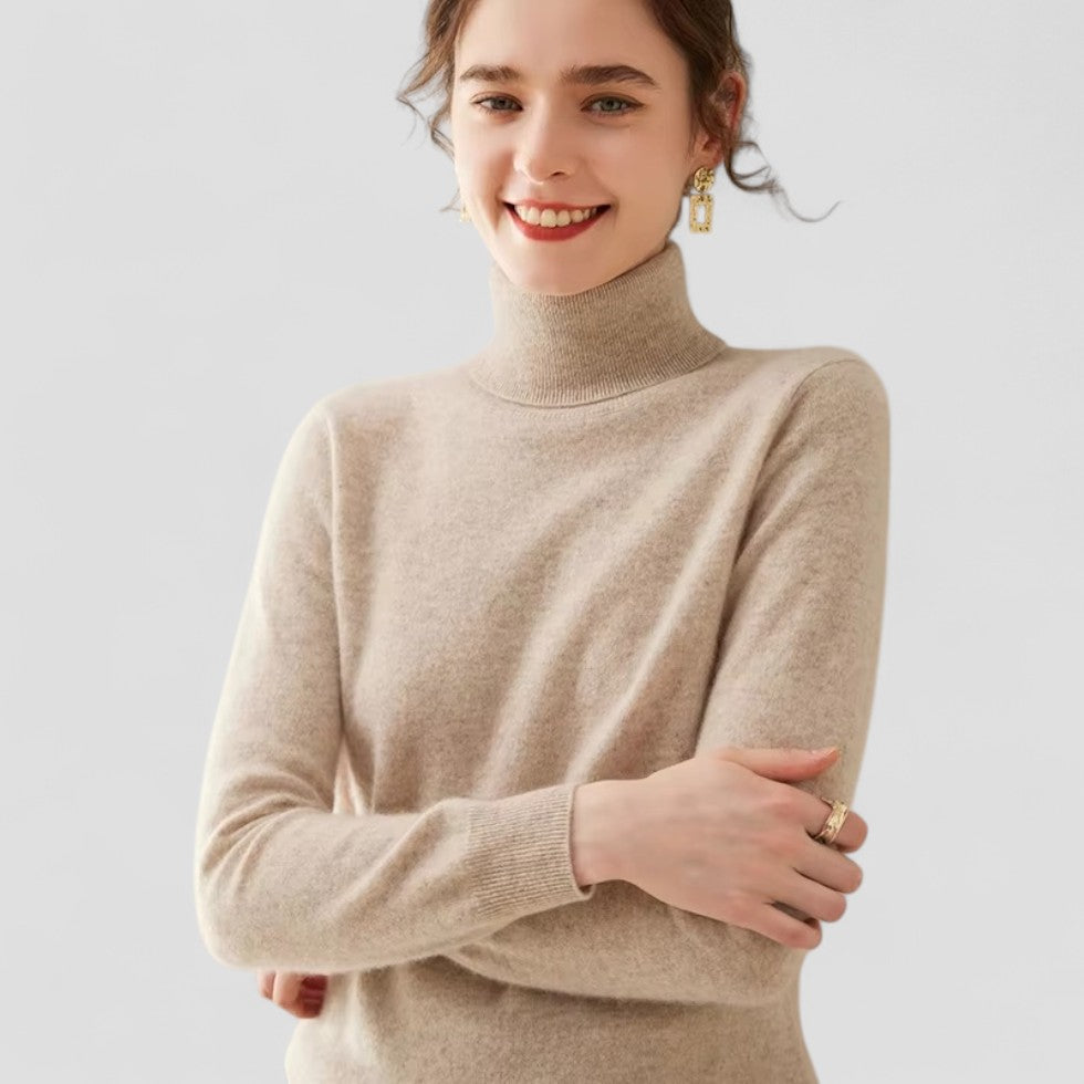 VogeLuxe | Rollkragenpullover aus Kaschmir für Damen 3