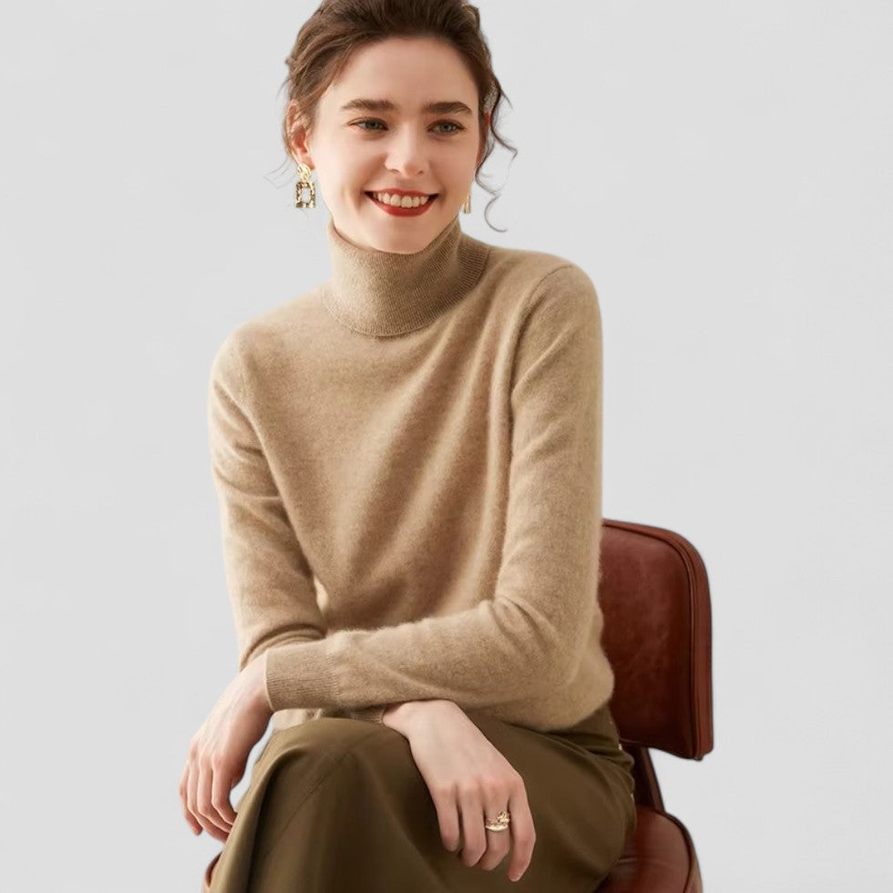 VogeLuxe | Rollkragenpullover aus Kaschmir für Damen 4