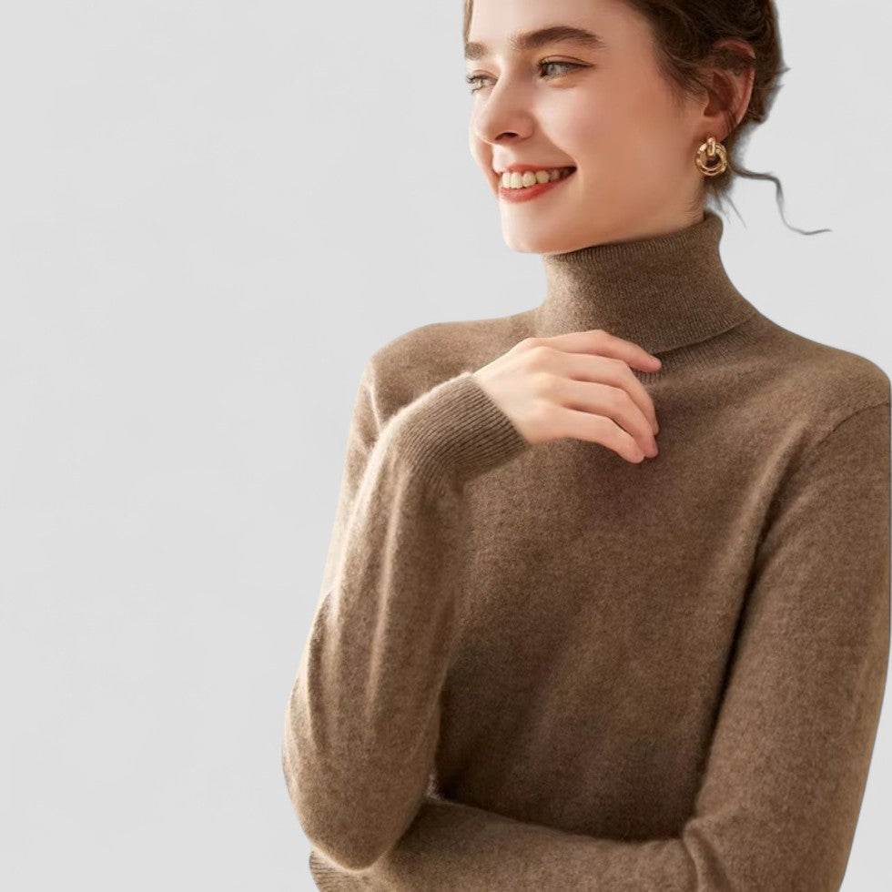 VogeLuxe | Rollkragenpullover aus Kaschmir für Damen 5