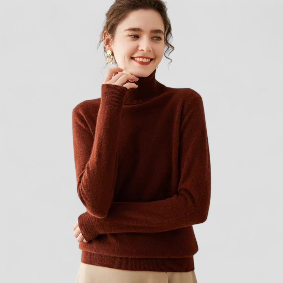 VogeLuxe | Rollkragenpullover aus Kaschmir für Damen 6