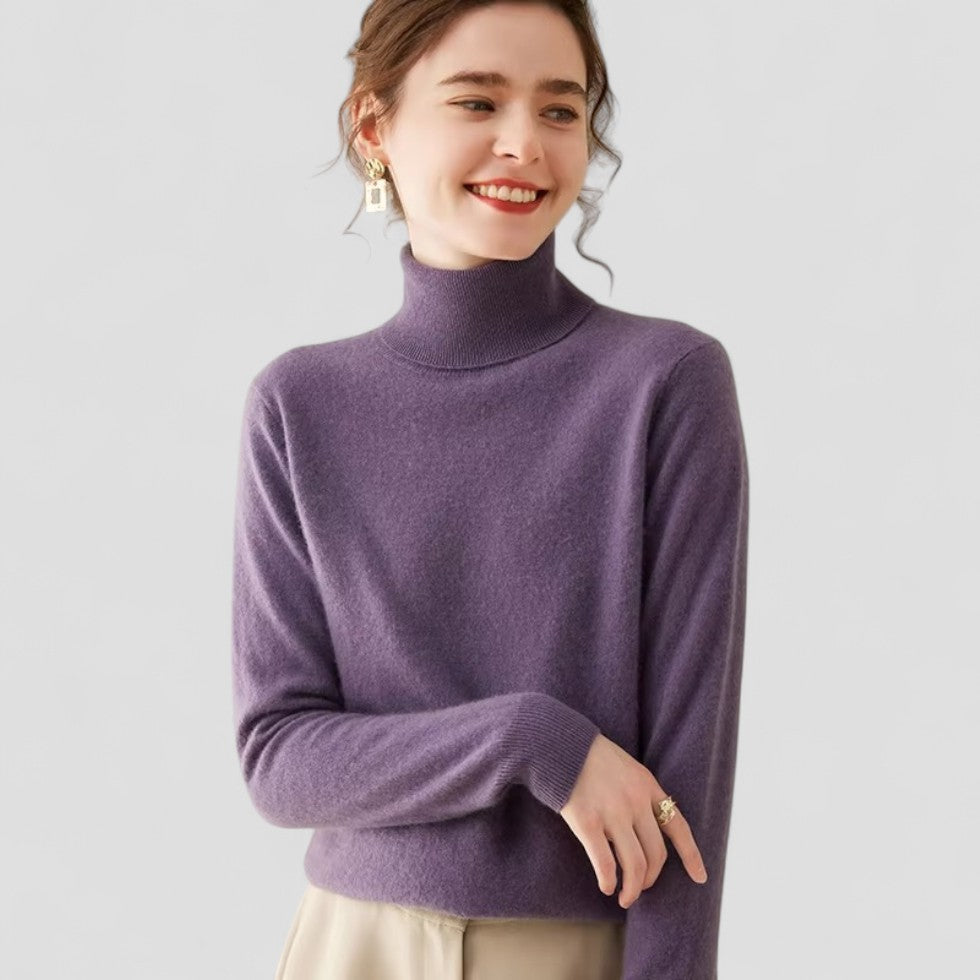 VogeLuxe | Rollkragenpullover aus Kaschmir für Damen 8