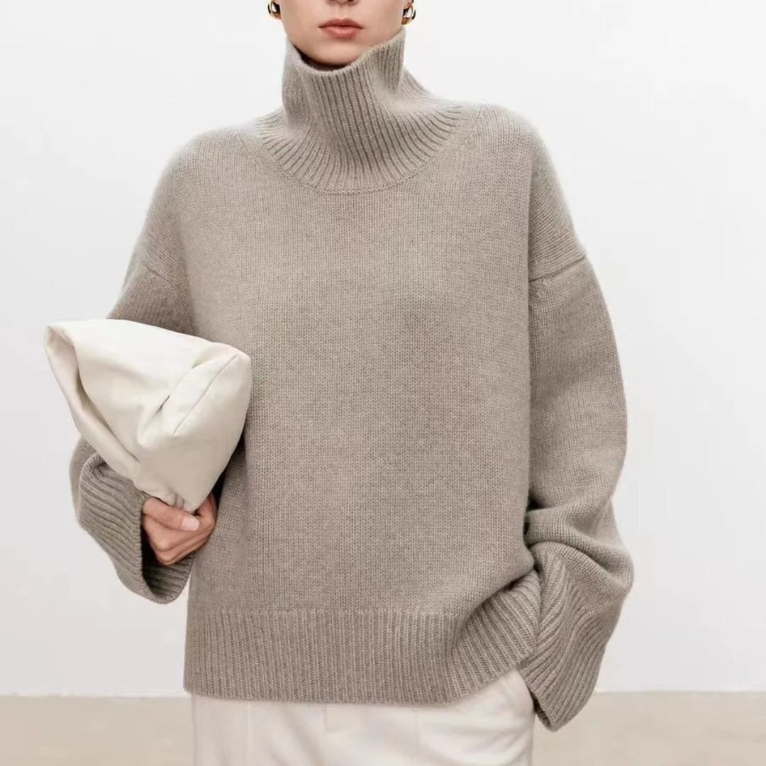VogeLuxe | Rollkragenpullover aus reinem Kaschmir für Damen 1