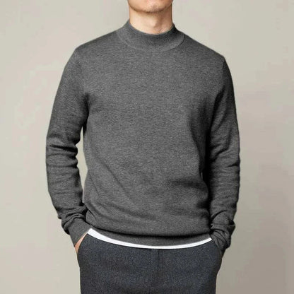 VogeLuxe | Schmaler Rollkragen-Strickpullover für Herren 3