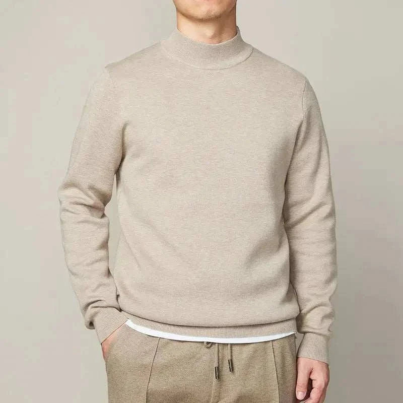 VogeLuxe | Schmaler Rollkragen-Strickpullover für Herren 7