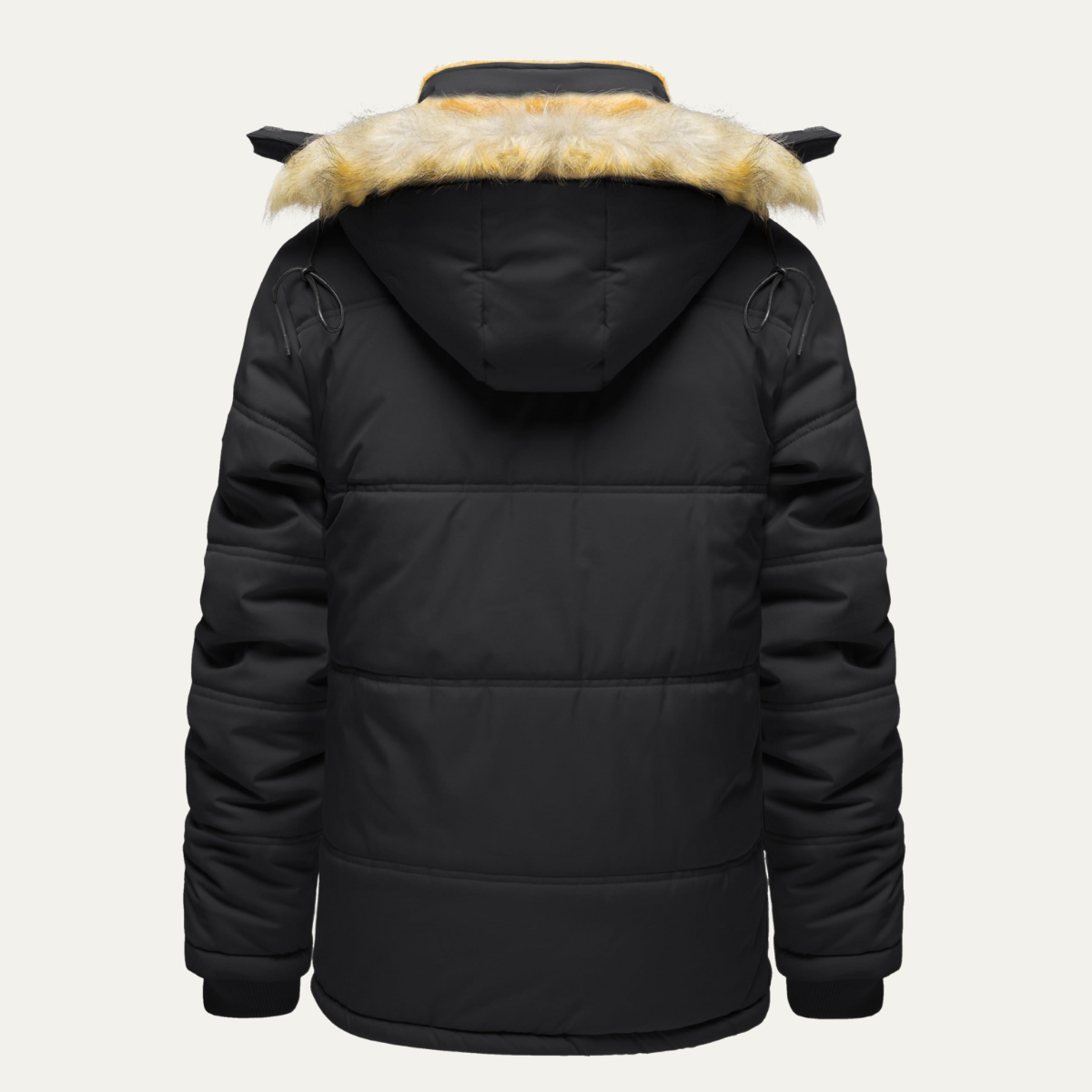 VogeLuxe | Schwerer Herren-Sherpa-Parka mit Kapuze 2