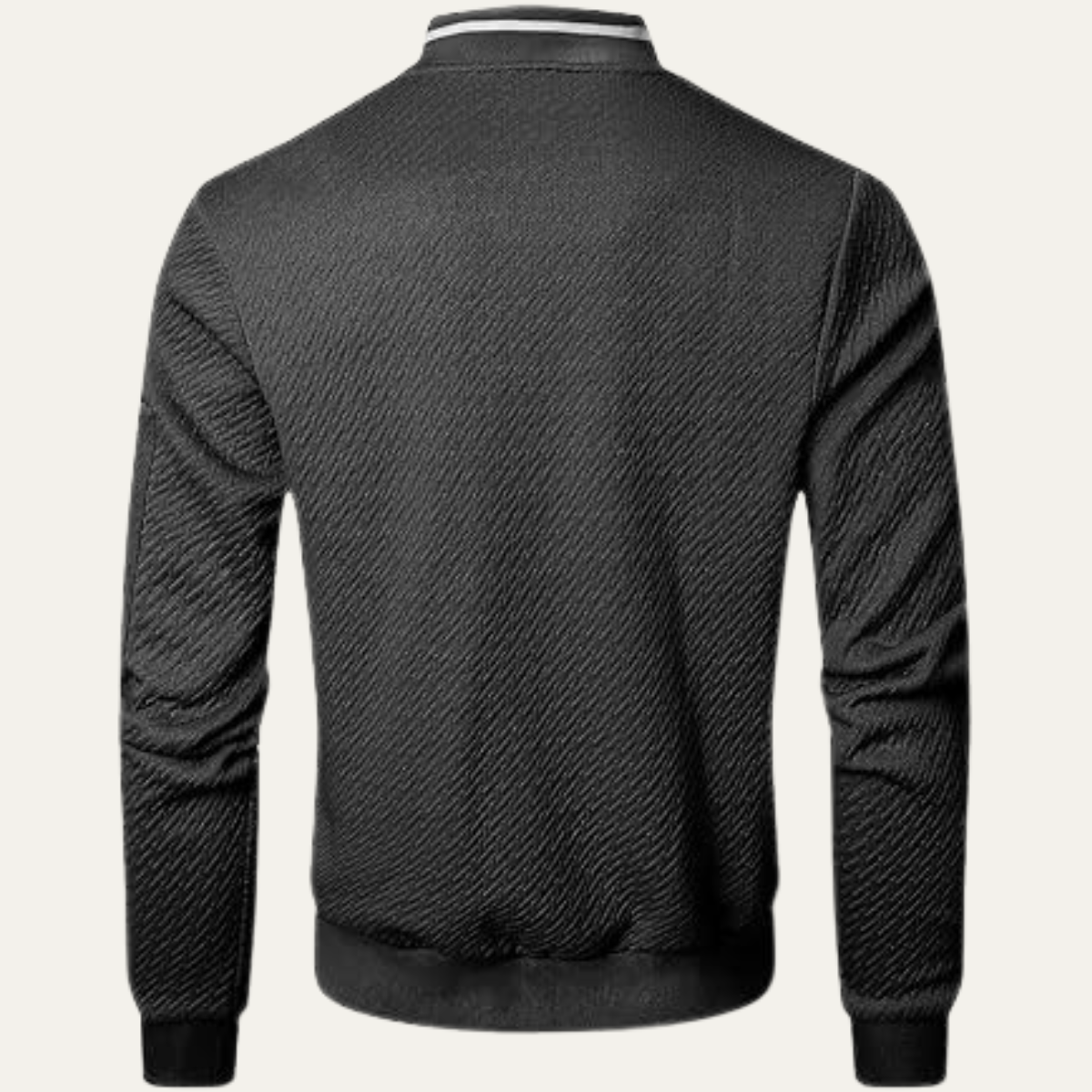 VogeLuxe | Slim-Fit-Bomberjacke für Herren mit Rautensteppung 1