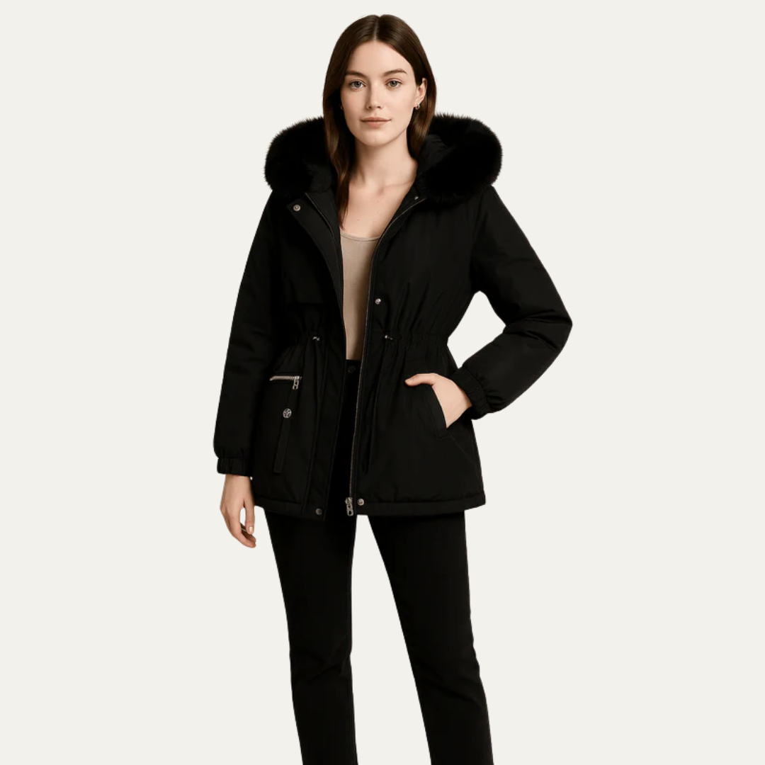 VogeLuxe | Stilvolle Damen-Parkajacke mit Kapuze 1