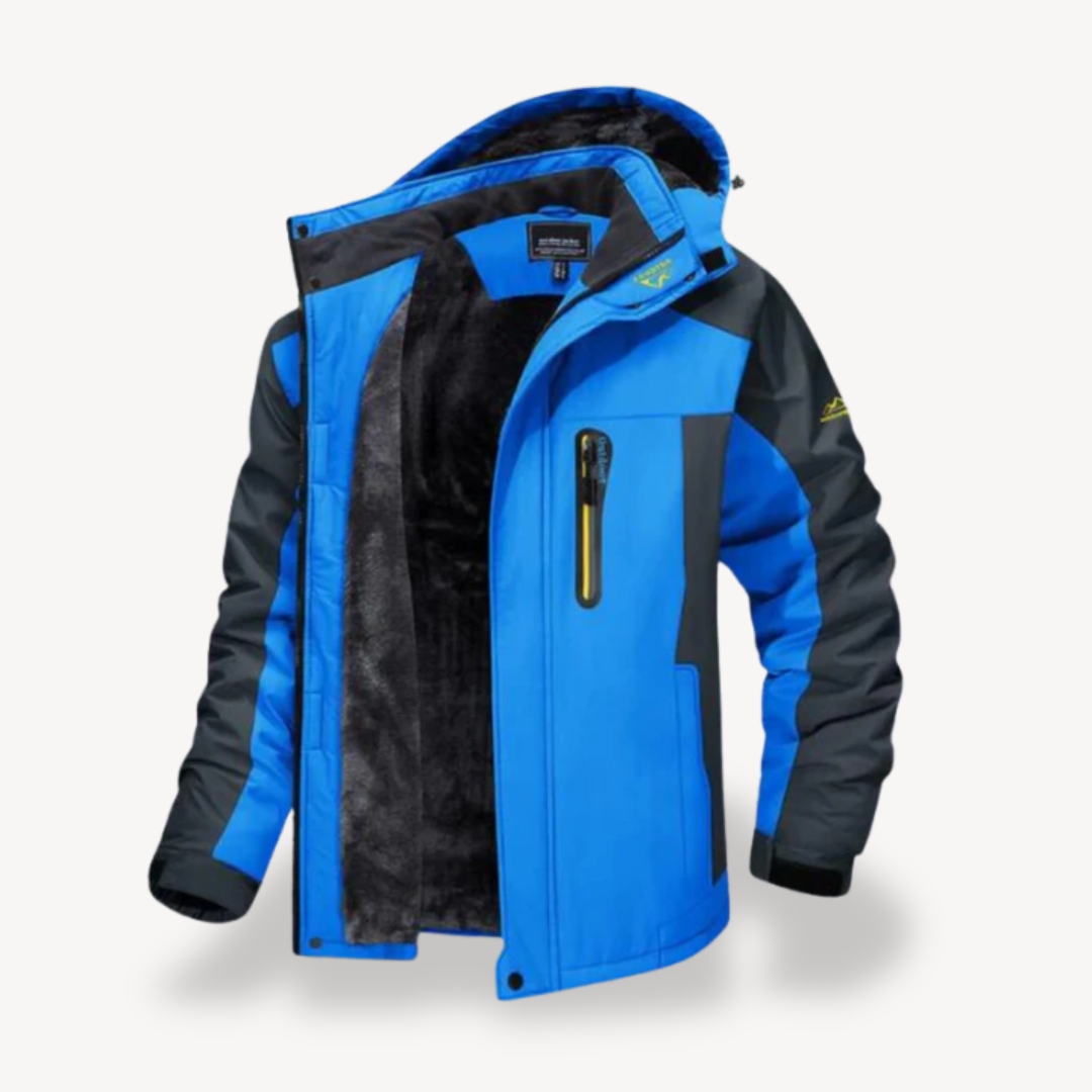 VogeLuxe | Technischer Herren-Winterparka mit Kunstfellfutter 3