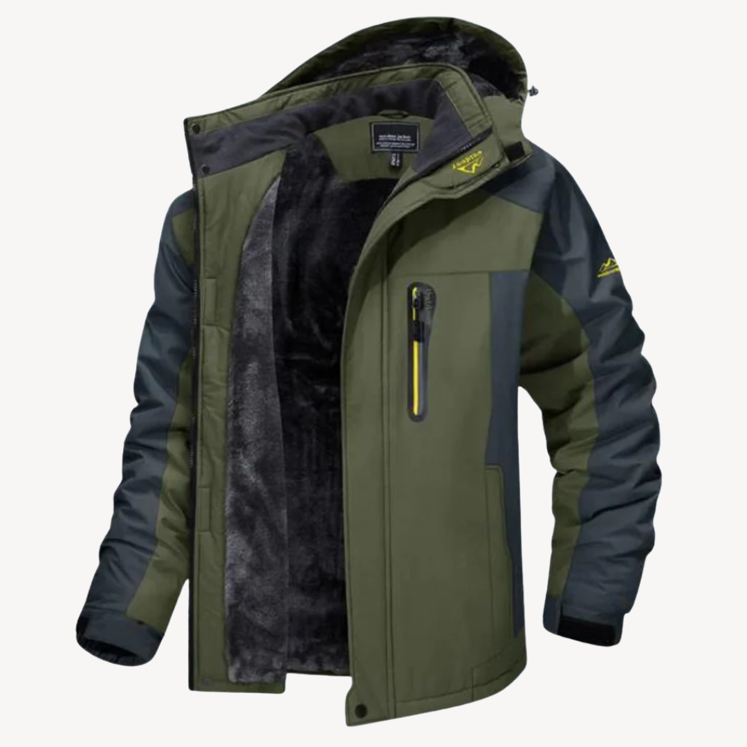 VogeLuxe | Technischer Herren-Winterparka mit Kunstfellfutter 4