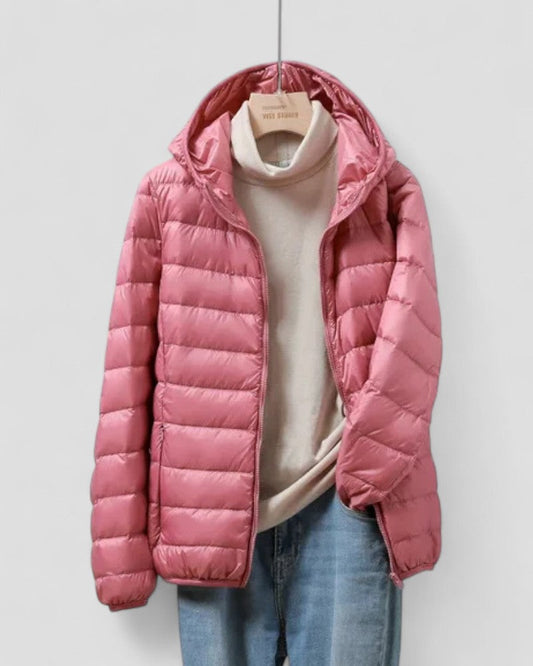 VogeLuxe | Ultraleichte, winddichte Pufferjacke für Damen 0