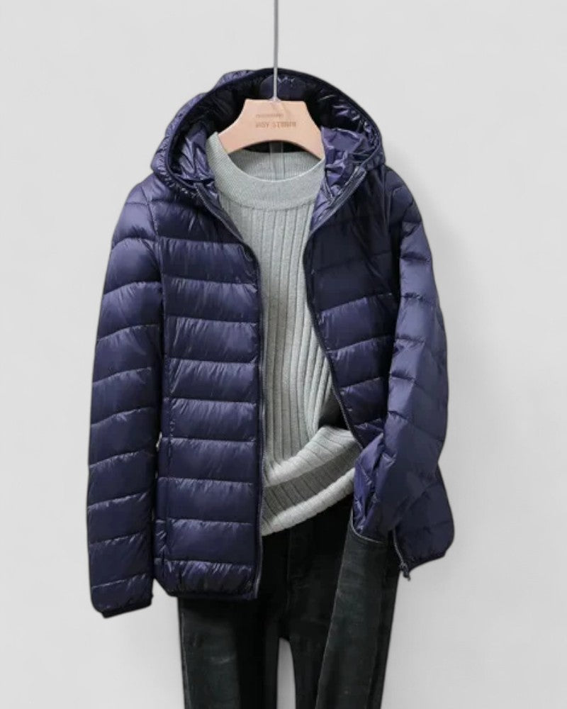 VogeLuxe | Ultraleichte, winddichte Pufferjacke für Damen 3