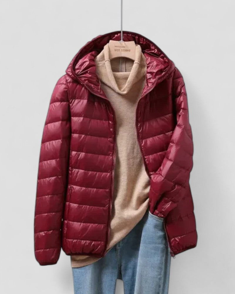 VogeLuxe | Ultraleichte, winddichte Pufferjacke für Damen 5