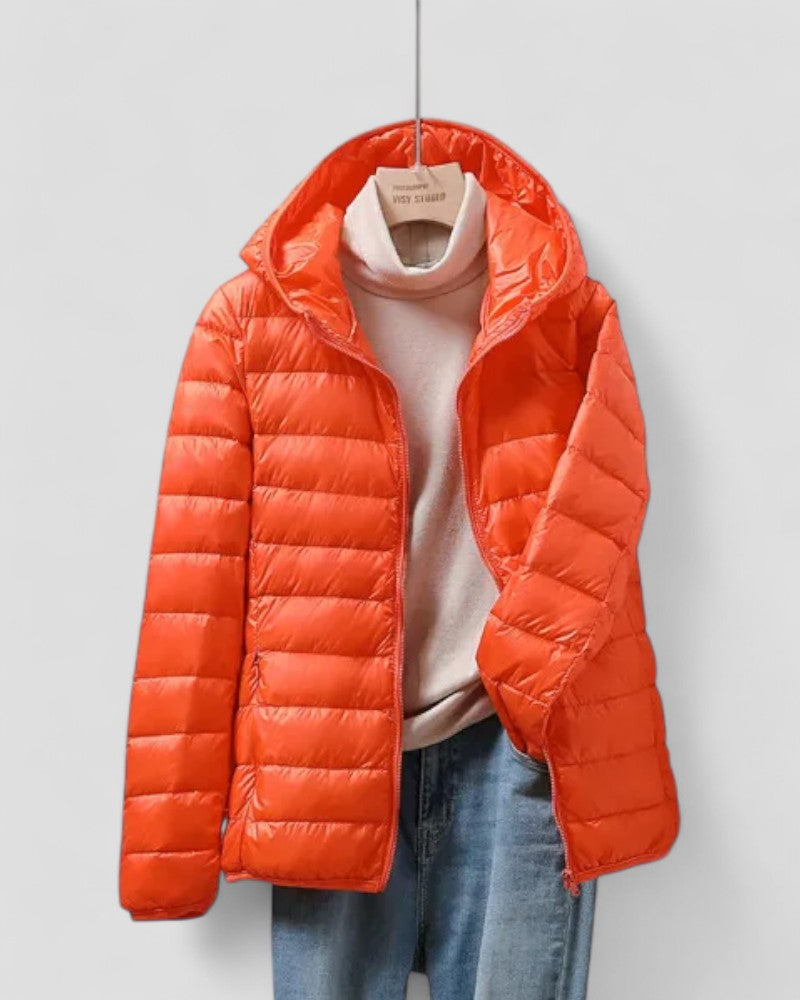 VogeLuxe | Ultraleichte, winddichte Pufferjacke für Damen 6