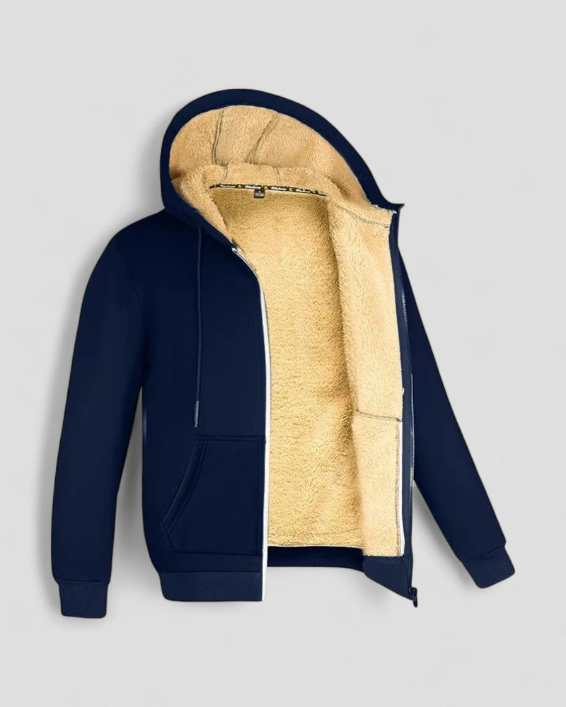 VogeLuxe | Unisex-Kapuzenjacke mit Fleecefutter 1
