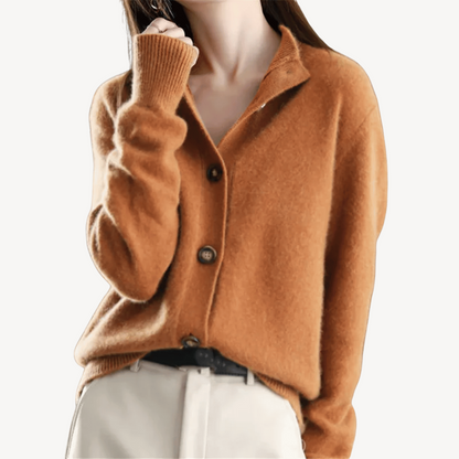 VogeLuxe | Vintage-Strickjacke aus Kaschmir für Damen 1