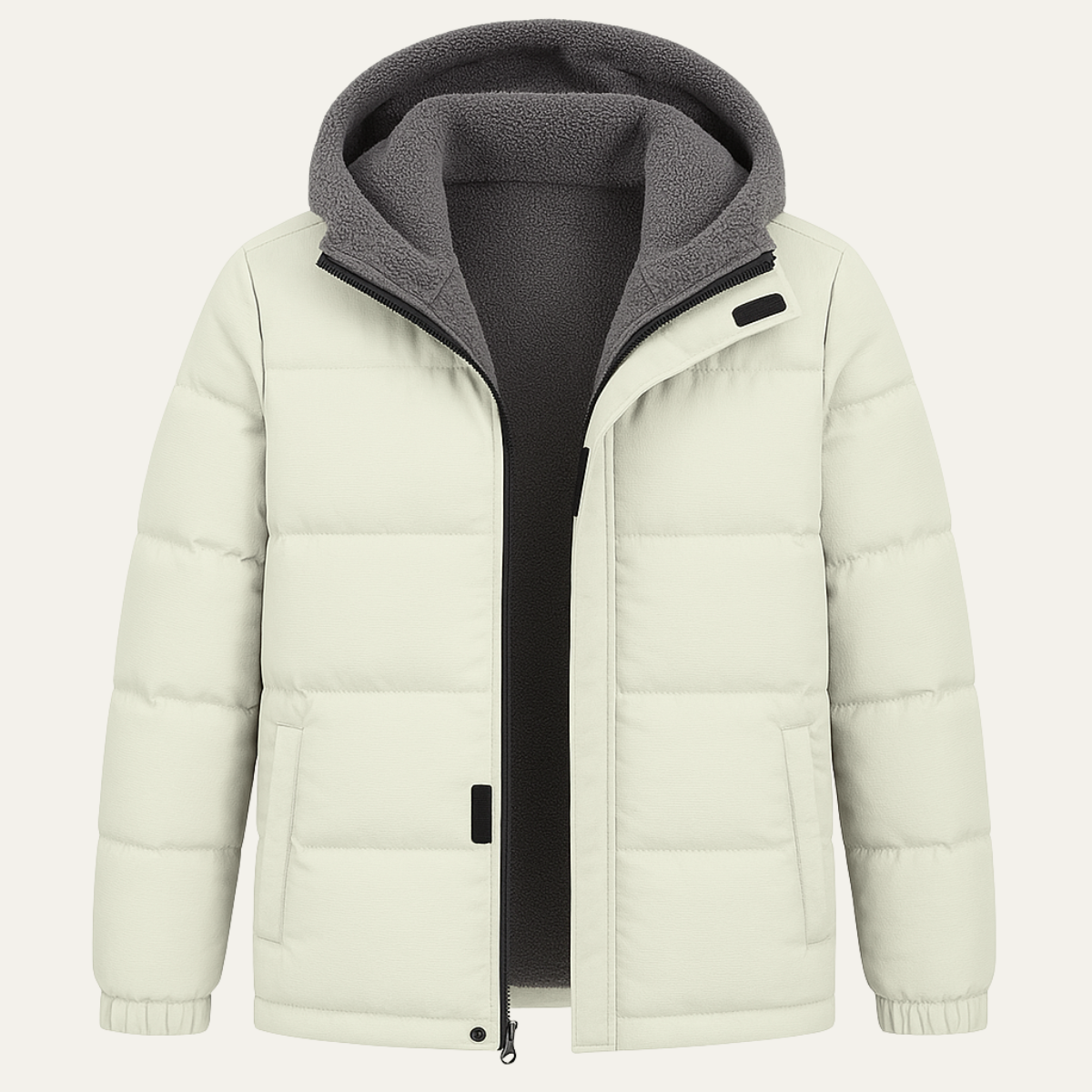 VogeLuxe | Warme Herren-Steppjacke mit Kapuze 0