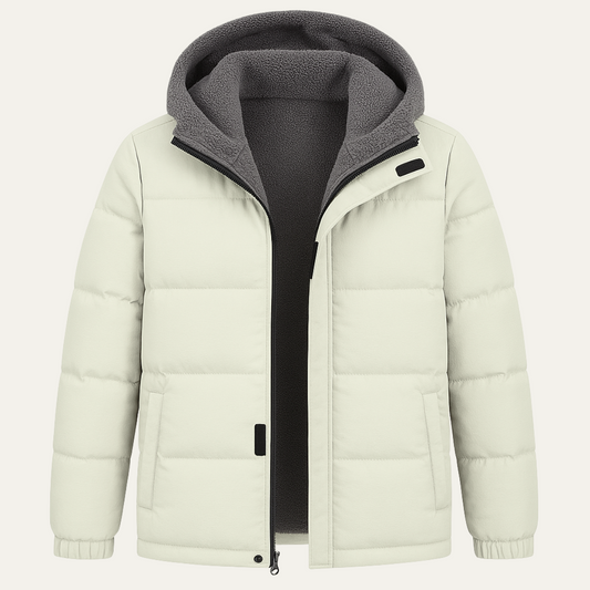 VogeLuxe | Warme Herren-Steppjacke mit Kapuze 0
