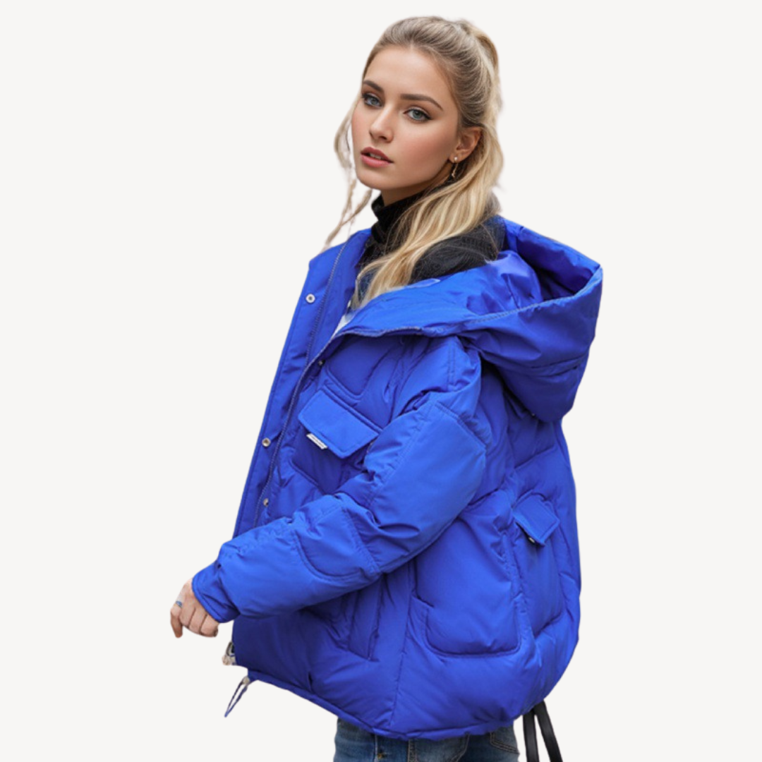 VogeLuxe | Warmer Damenparka mit Kapuze 1