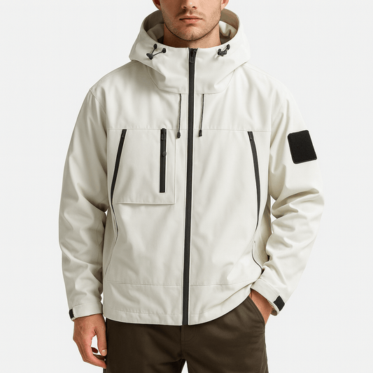 VogeLuxe | Wasserdichte Outdoorjacke mit mehreren Taschen für Herren 0