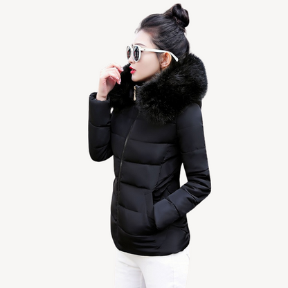 VogeLuxe | Wasserdichte Pufferjacke für Damen im Winter 2