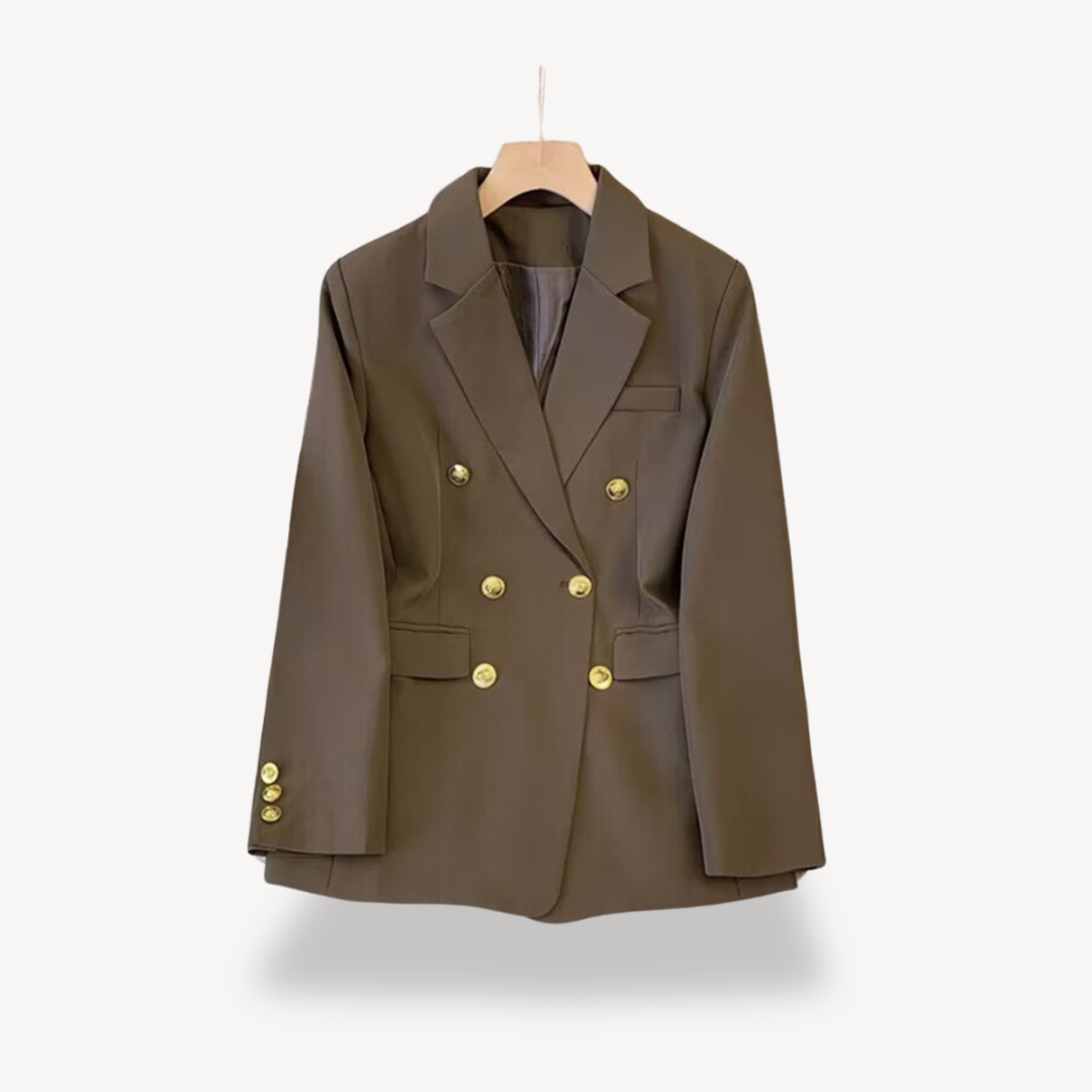 VogeLuxe | Zweireihiger Blazer für Damen 0