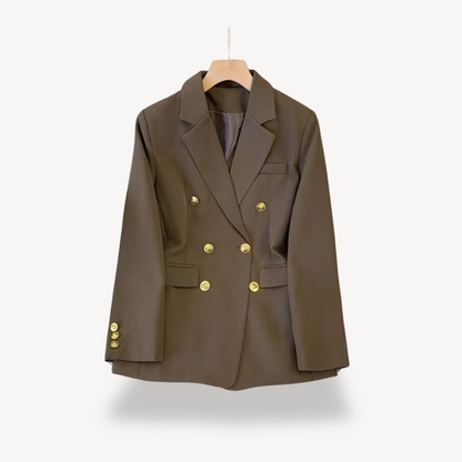 VogeLuxe | Zweireihiger Blazer für Damen 0