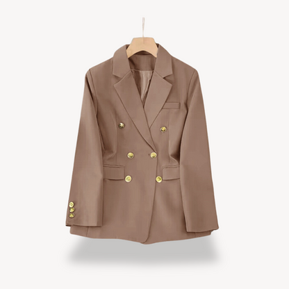 VogeLuxe | Zweireihiger Blazer für Damen 1
