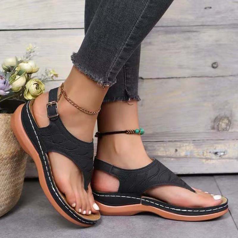 Damen Flip Flops Orthopädisch Bequem - BerlinGlamour