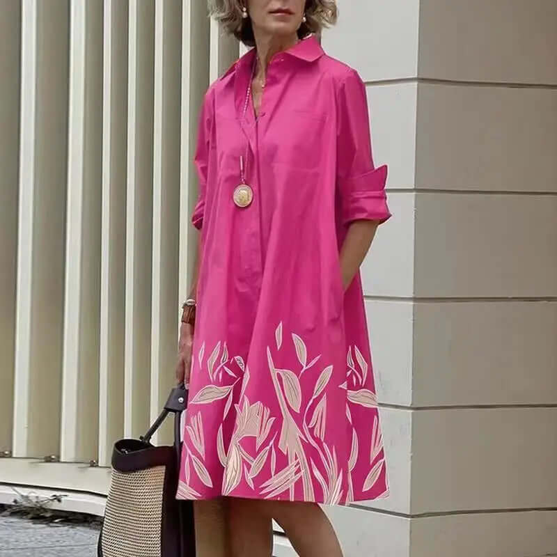 Elegantes Damenkleid Baumwolle Modern - BerlinGlamour