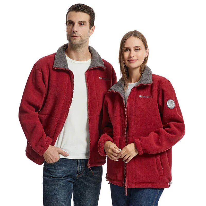 Herren Fleecejacke Winddicht Warm Isolierend