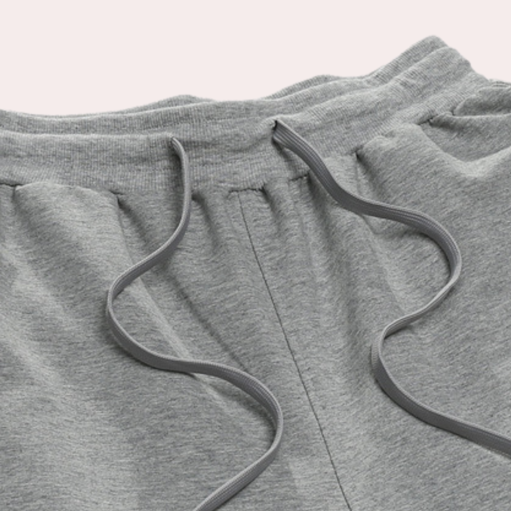 Herren Jogginghose Bequem Elastisch Baumwolle