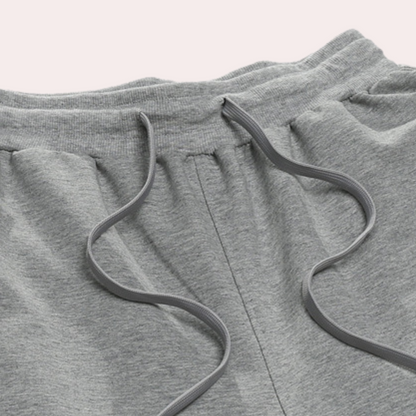 Herren Jogginghose Bequem Elastisch Baumwolle