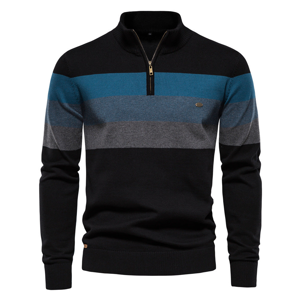 Herren Pullover Gestreift Modern Qualität