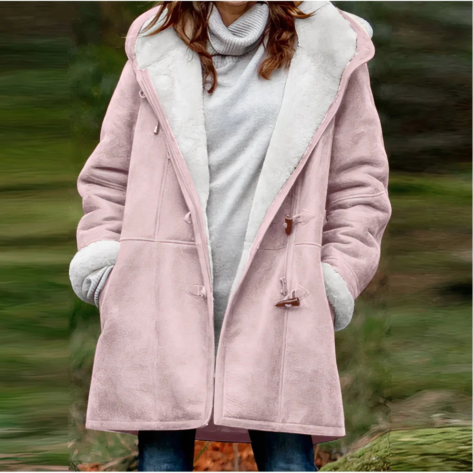 Warme Winterjacke Damen Modern - BerlinGlamour