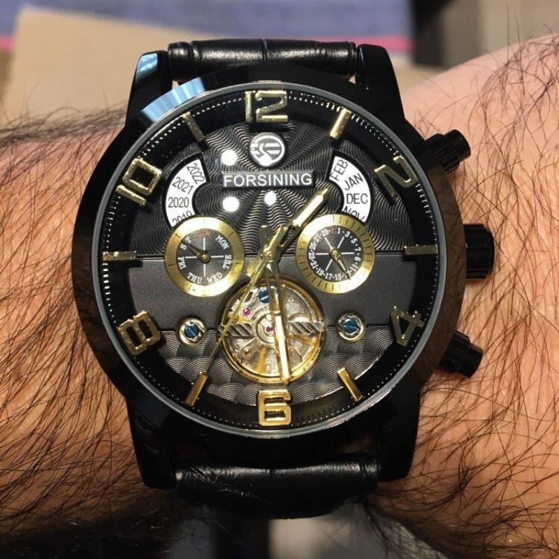 Herrenuhr Mechanisch Automatik Edelstahl Luxus