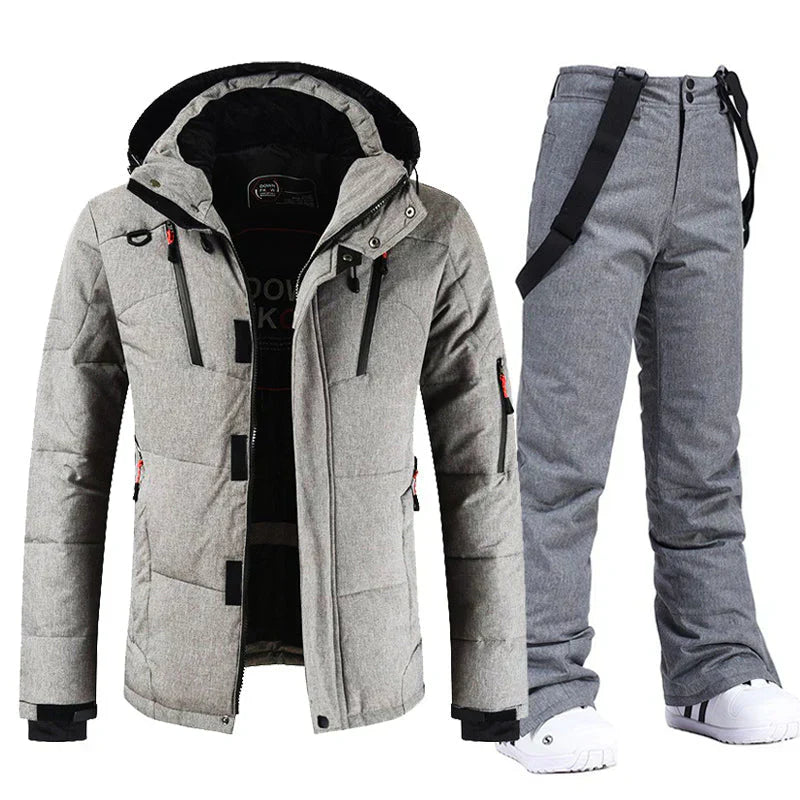 Herren Ski-Set Wasserdicht Winddicht Jacke Hose