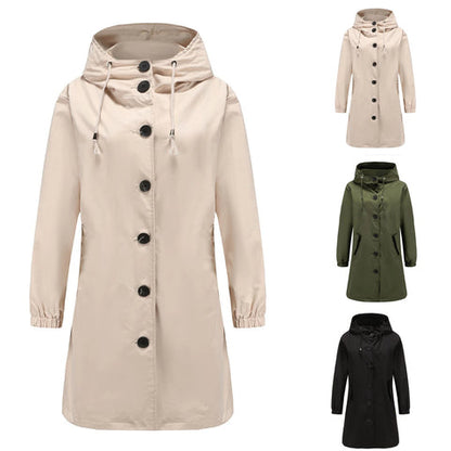 Langer trenchcoat in verschiedenen farben