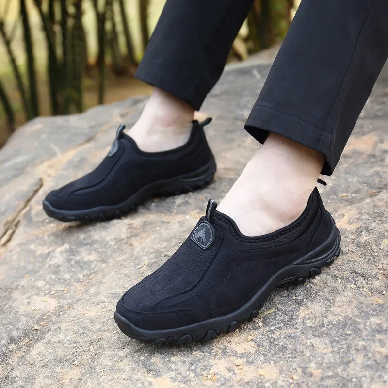 Wanderschuhe Herren Fußgewölbe Stütze bequem