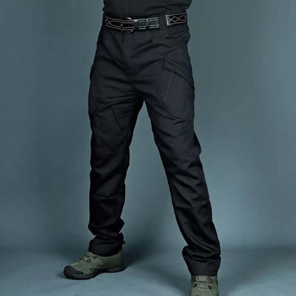 Wanderhosen – Gerade geschnitten – Taktische – Cargohosen – Herrenbekleidung-Schwarz-S-Chaps Herrenmode