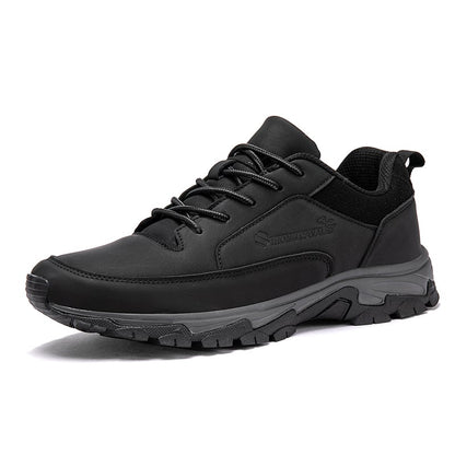 Wanderschuhe – Schnürschuhe – Turnschuhe – Orthopädische Schuhe – Herrenschuhe-Schwarz-39-Chaps Herrenmode