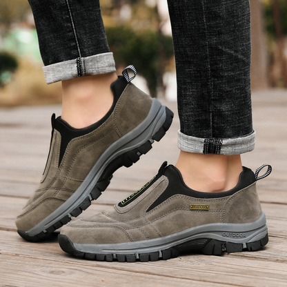 Wanderschuhe – Slipper – Rutschfest – Wanderschuhe – Herrenschuhe-Khaki-39-Chaps Herrenmode